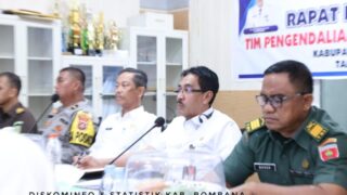 Tekan Laju inflasi, Pj Bupati bombana Rakor dengan Kemendagri