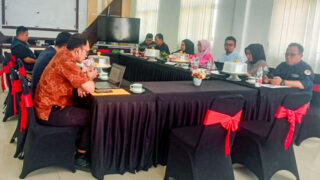 BAPPEDA BOMBANA GELAR RAPAT SPKP BERSAMA TIM BAPPEDA PROVINSI
