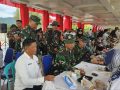 DINKES BOMBANA GELAR CEK KESEHATAN GRATIS DAN DONOR DARAH DI AJANG KEMAH BERANI 2025
