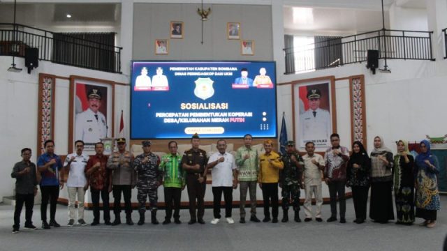 Disperindakop Bombana gelar Sosialisasi Pembentukan Koperasi Merah Putih