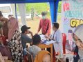 Warga Kecamatan Matausu Antusias Ikuti Pemeriksaan Kesehatan Gratis Dinkes Bombana